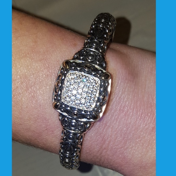 ⚠⚠SOLD⚠⚠ John Hardy 14K Gold /Sterling Bracelet - Picture 2 of 8